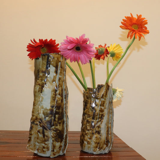 Hand made Pottery Vases